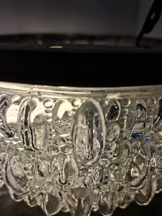 Image 1 of Vintage Limburg bubble glass ceiling light – 1960s – Ø23 cm – mid-century design