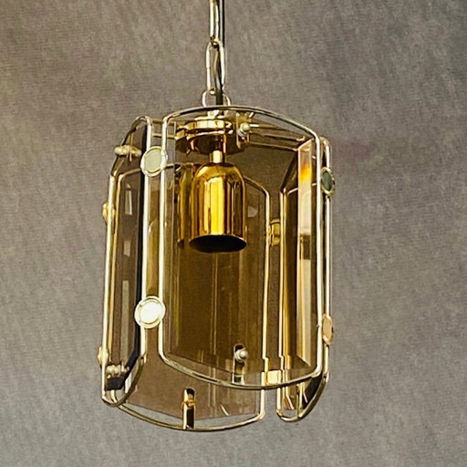 Italian-Design Pendant Lamp from the 1960s – hanglampen, Glass (photo 2 of 6)
