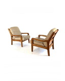 Set van 2 vintage Deense fauteuils, Dyrlund ‘80
