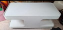 Vintage spaceage 1970s coffee table