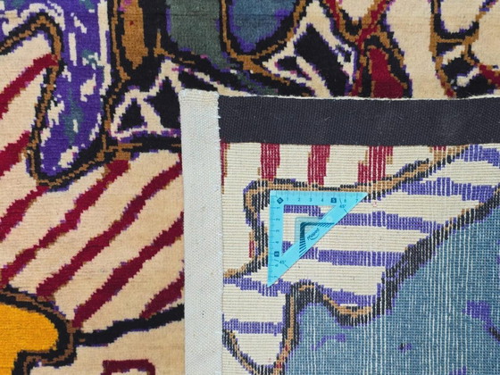Alfombra Jean Dubuffet Opéra Bobèche | Alfombra artística de lana anudada a mano (290 x 200 cm) – Wool (photo 8 of 9)