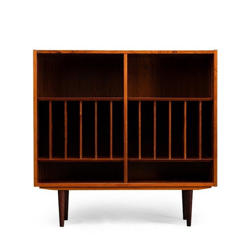 Bibliothèque danoise en palissandre de Hundevad & Co, années 1960