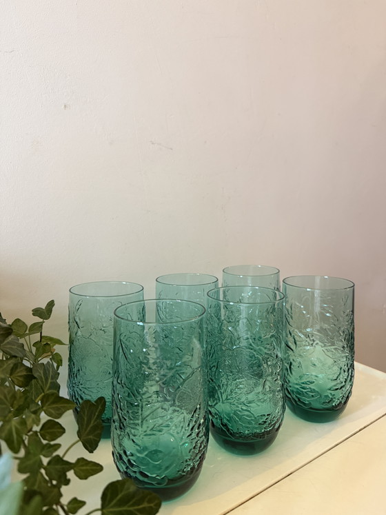 Image 1 of Set di 6 bicchieri da long drink vintage italiani