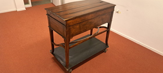 Image 1 of Theodore Alexander Wahlkampfschreibtisch – elegantes Mahagoni