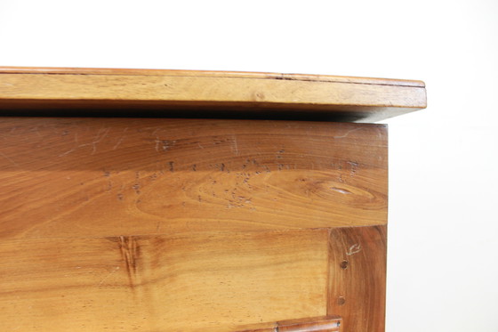 Image 1 of Walnut chest of drawers