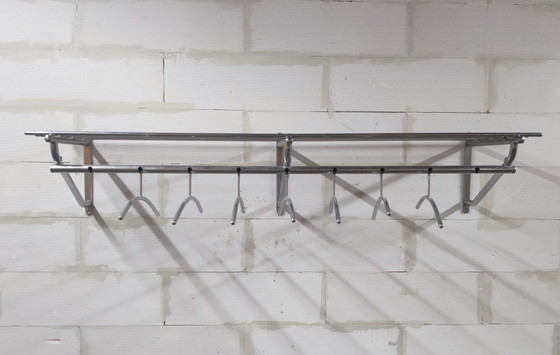 Image 1 of Porte-manteau style Bauhaus Gispen des années 1930, 176 cm