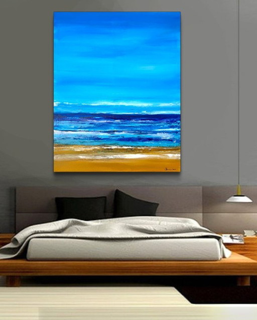 Canvasdoek - Florian MAIORESCU - The Beach XL
