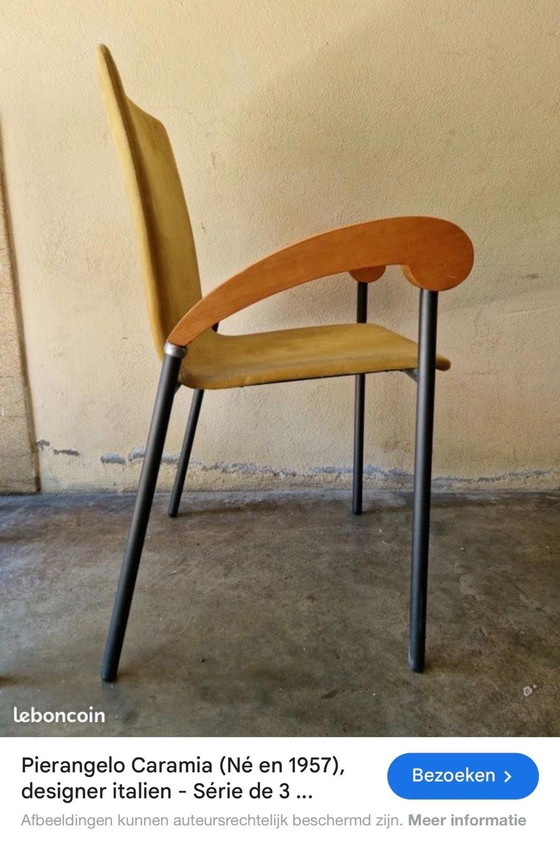 Image 1 of 2 chaises Pigalle vintage