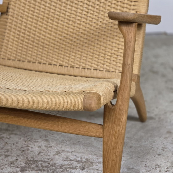 Image 1 of Hans Wegner, Carl Hansen CH25 lounge chair Original Danish