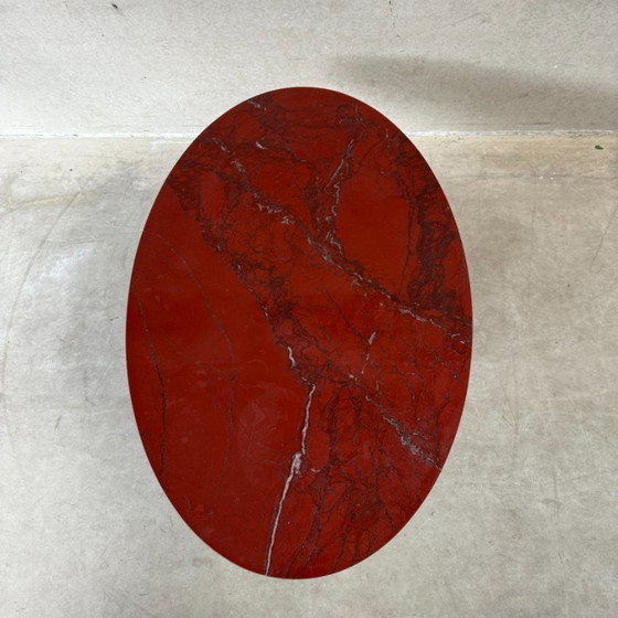 Image 1 of Tavolino da caffè in marmo Rosso Levanto di design Mid-Century