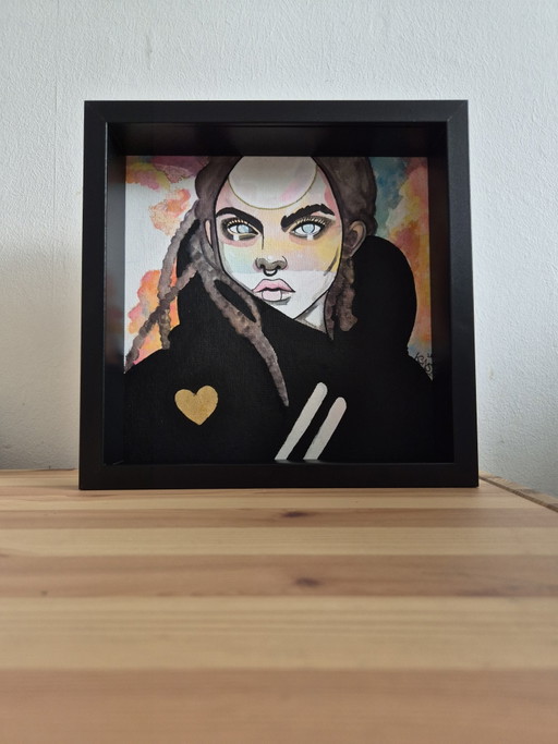 The Quiet Rebel painting