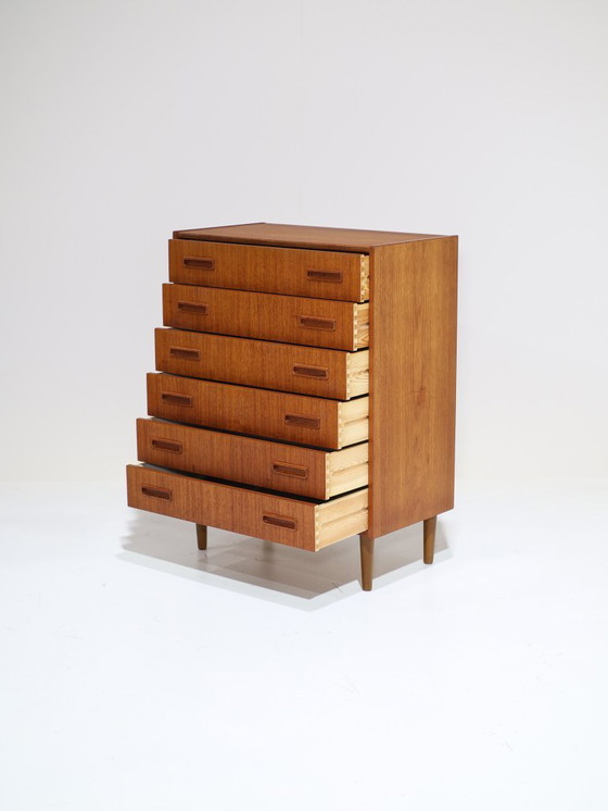 Image 1 of Ladekast teakhout Westergaard E. Jensen Deens vintage