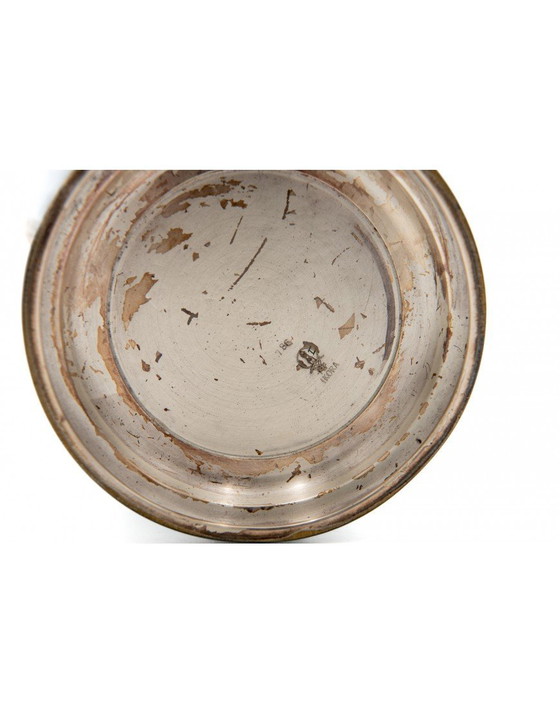 Image 1 of Jarrón plateado, motivo WMF Ikora, estilo Art Déco.