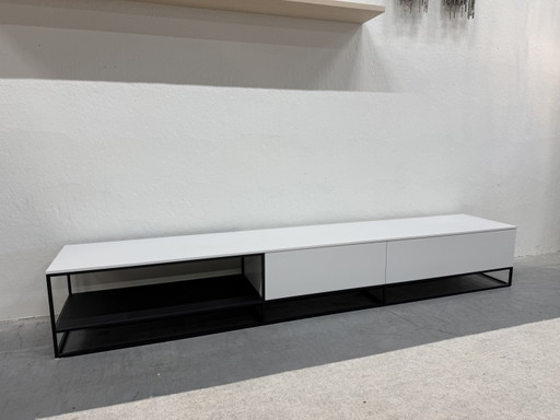 Meuble TV Interstar Noir et Blanc 247,5