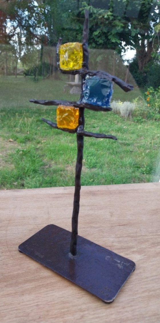 Flos Vitae – JLB, Sculptures, Glass, Iron (photo 4 of 10)