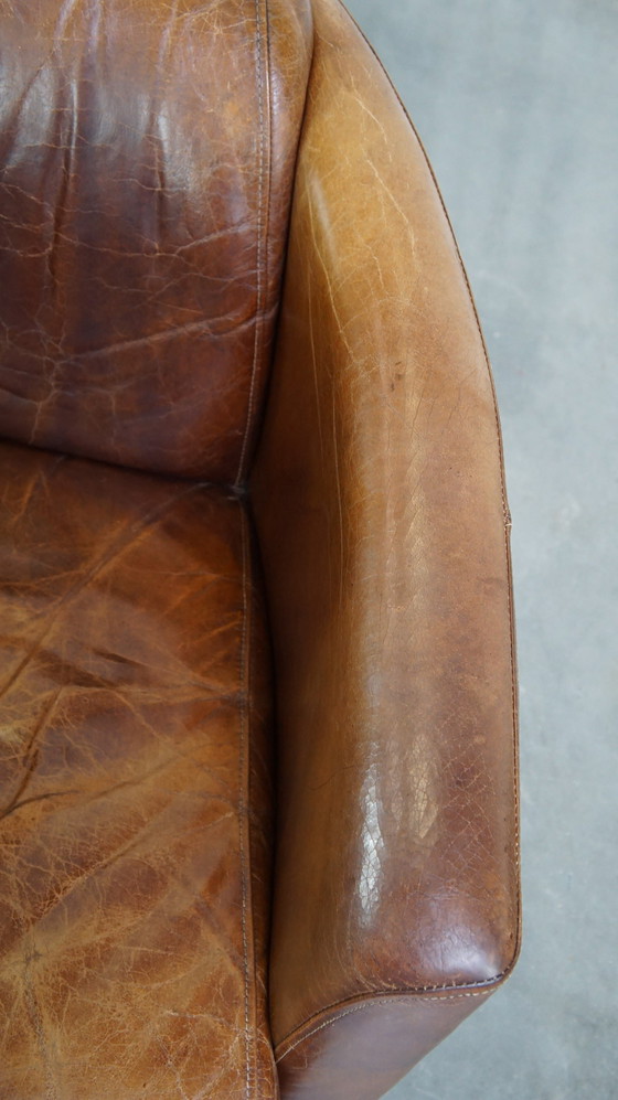 Image 1 of Beef Leather Aviator Armchair/ Armchair