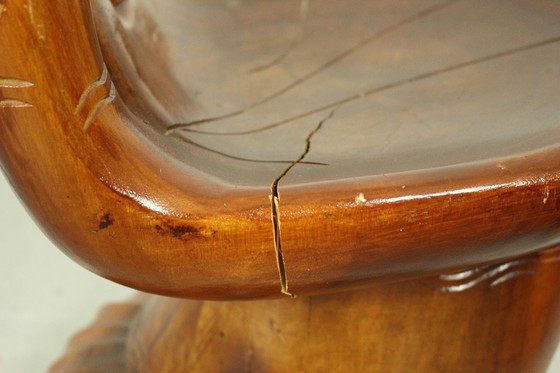 Image 1 of Hand Chair Surrealistischer skulpturaler Sitz (Stil der 1970er Jahre)