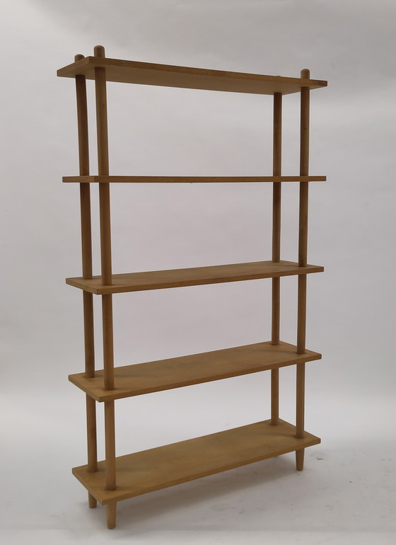 Image 1 of Vintage Houten Stokkenkast