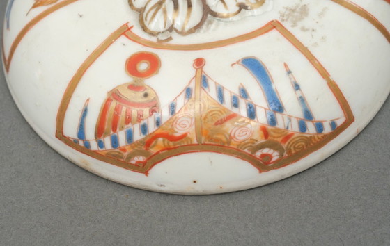 Image 1 of antieke Japanse porseleinen theepot Imari-ware