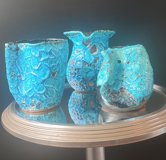 Image 1 of Ensemble céramique Cyclope Emaux des Glaciers