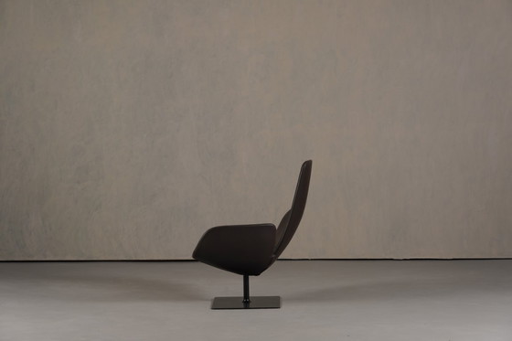 Image 1 of Fjord Lounge Chair und Pouf von Patricia Urquiola für Moroso, Italien, 2000er Jahre