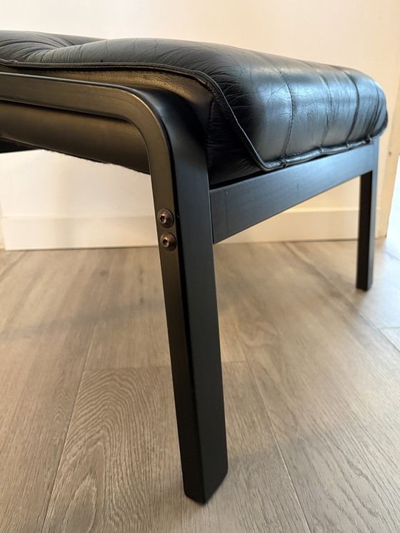 Vintage Design Hocker Van Het Deense Merk Unico – Hockers en poefs, Leather, Wood (photo 13 of 15)