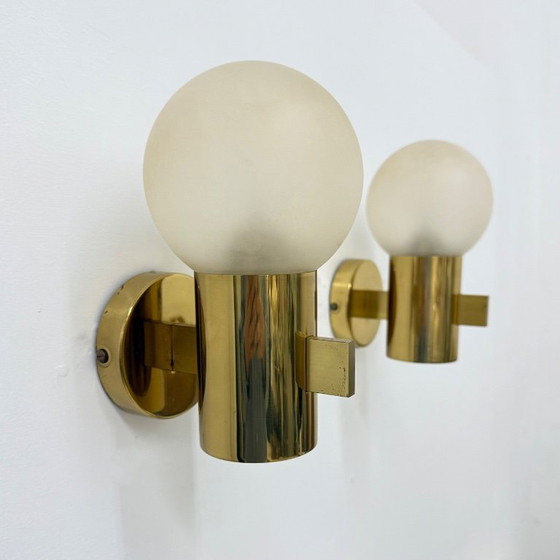 Image 1 of Coppia di applique Hans Agne Jackobsson , anni '70