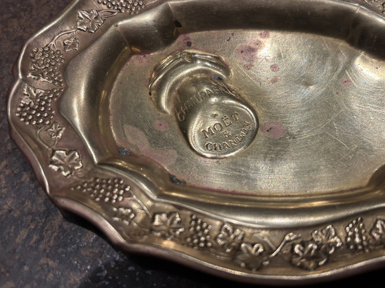 Image 1 of Moët & Chandon vintage brass bowl