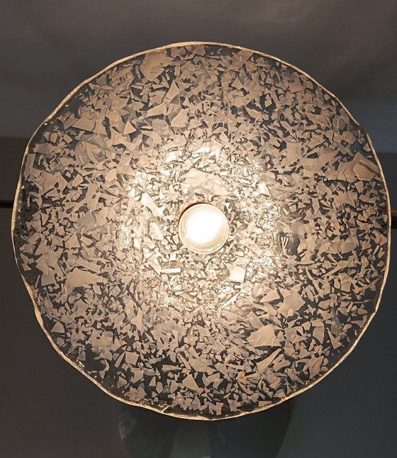 Image 1 of Lustre MURANO à hauteur réglable / Effet glace lumineux Sylcom Nouveau