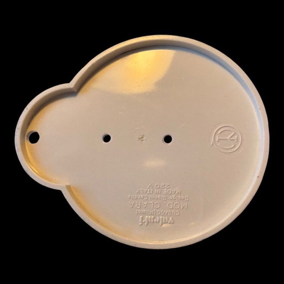 Image 1 of Lampada da tavolo Valenti “Clara” – design Gianni Cardile – bianca – vintage