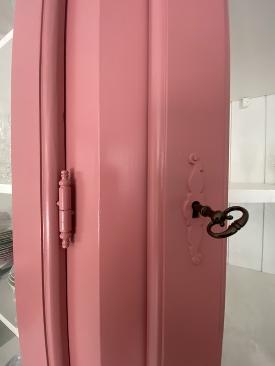 Vitrinekast Roze – Vitrinekasten, Glass, Metal (photo 3 of 7)