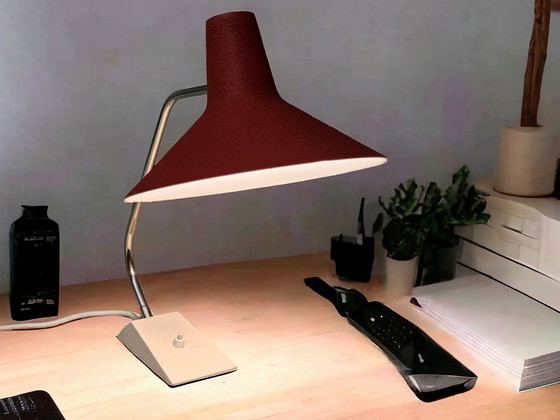 Table lamp / Desk lamp, SIS Modell 63, Mid-Century – Metal, Chrome (photo 11 of 11)