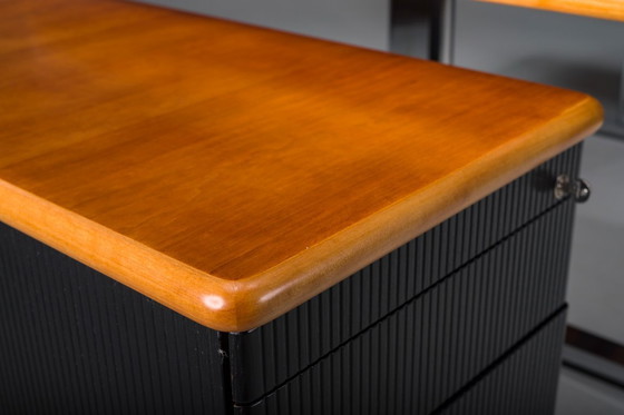 Image 1 of Ensemble de bureau de Walter Knoll / Wilhelm Knoll, Allemagne, années 1970, ensemble de 3 pièces