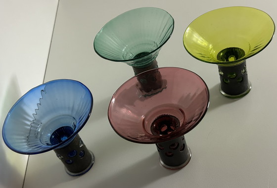 Image 1 of Set vier Gläser / Kerzenhalter Borek Sipek für Alterego von Ajeto