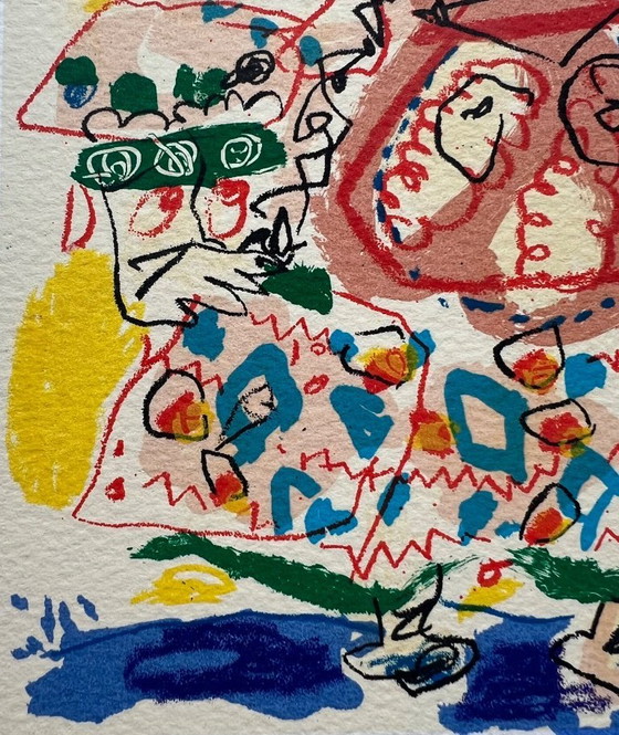 Image 1 of Kees Salentijn | Sérigraphie couleur signée à la main