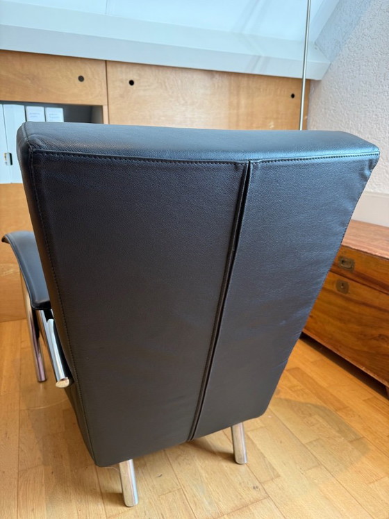 2x Molinari Accademia – Poltrone, Leather, Chrome (photo 5 of 5)