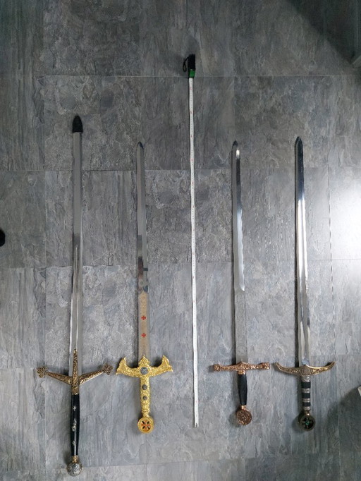 Beautiful King Arthur swords