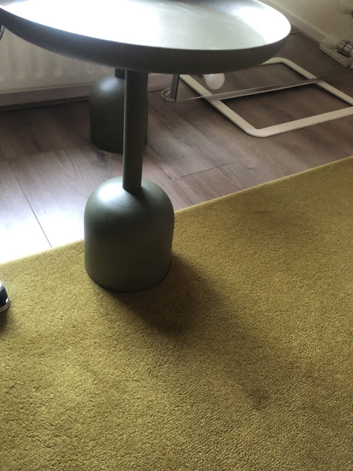 Set Side Table Moss Green