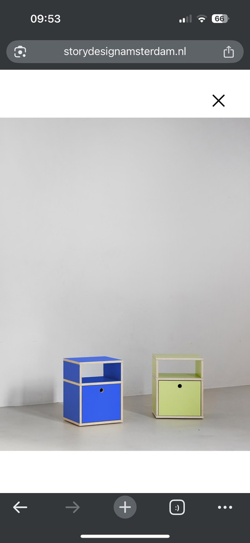 Table de chevet / table d'appoint de Story Design Amsterdam