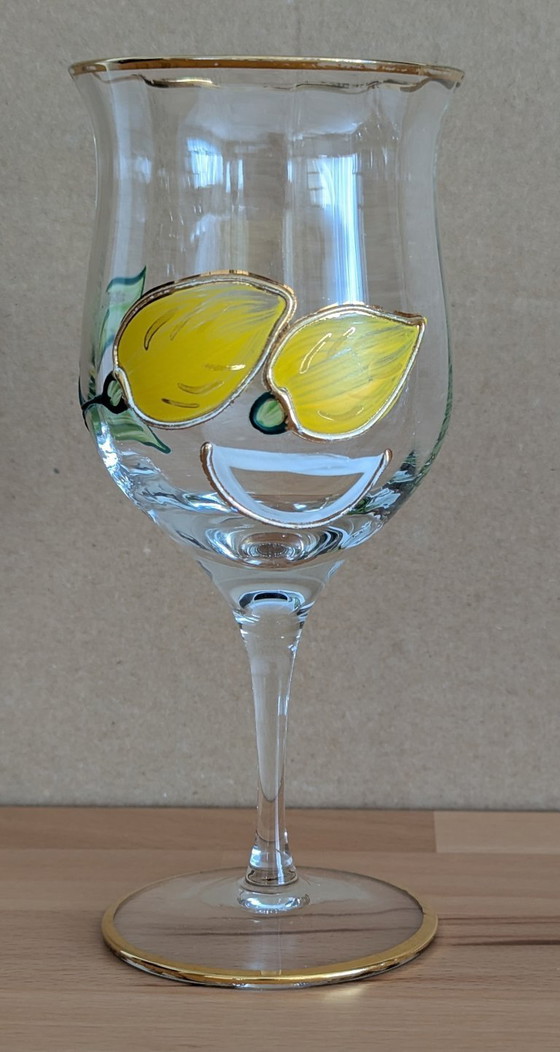 Glazenset, 6 wijn-/drinkglazen, "Tiffany" van Paul Nagel – Glazen & Karaffen, Glass (photo 5 of 9)