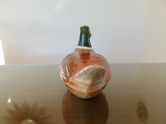 Image 1 of Pheasant terrine in slipware by Michel Caugant, 1950s-60s