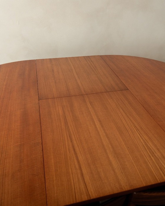 Ensemble de Salle à Manger Roundette Mid Century en Teck par Hans Olsen pour Frem Røjle, 1950s, Set de 5 (photo 22 of 25)