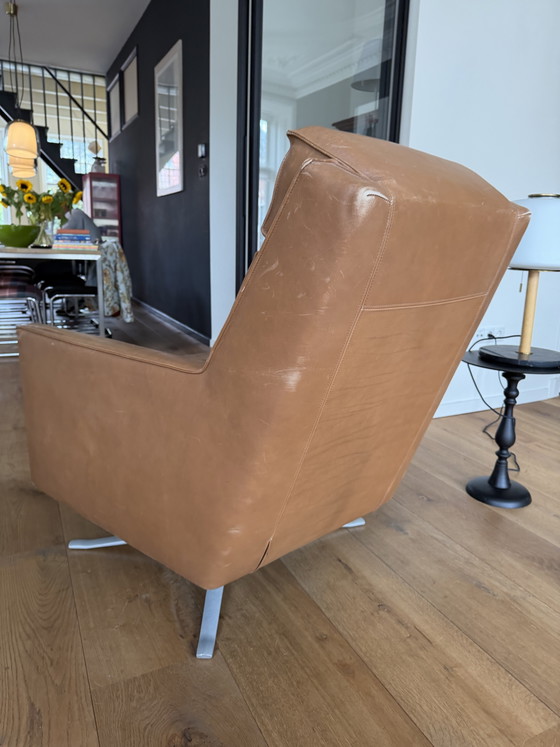Linteloo Leren Draaifauteuil – Cognac – Met Mooi Patina Je – Draaistoelen, Leather (photo 5 of 5)