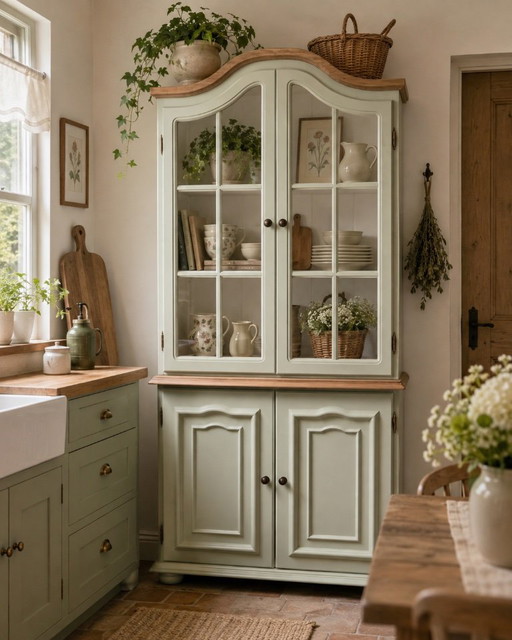 Armario vintage n.º 01 - Sage Garden | Mueble vintage seleccionado a mano | Restaurado con cariño | Pieza única