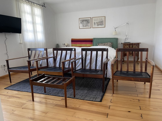 Image 1 of Rosewood lounge chair by Grete Jalk