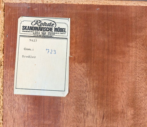 Image 1 of Original Midcentury Sideboard Heinrich Riestenpatt Design Teak 1960