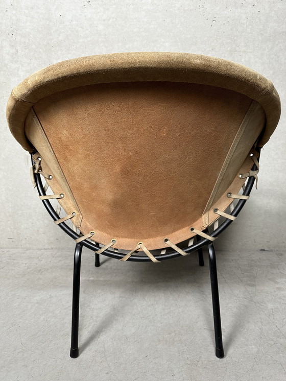 Image 1 of 2x Vintage Ballonstoelen - Lusch Erzeugnis - 1960’s