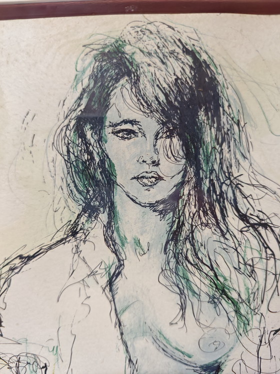 Image 1 of Litografia di Léo Ferré