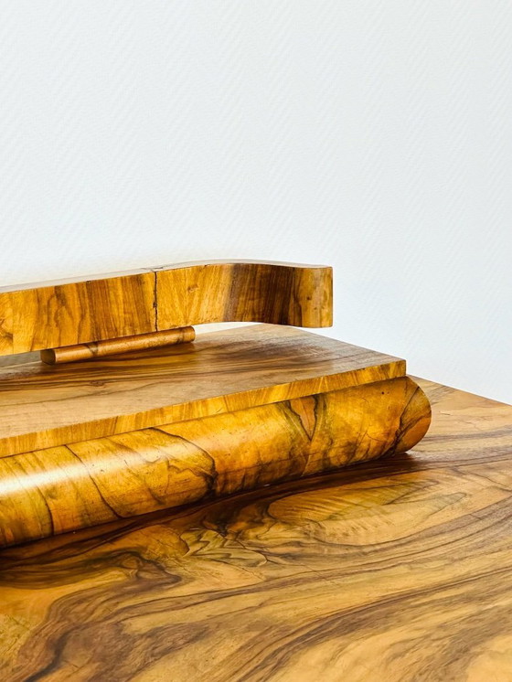 Image 1 of Art Deco dressoir van wortelnotenhout, 1930