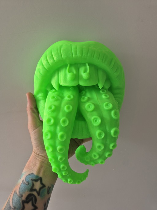 Pretty Parasite Neon groen XL